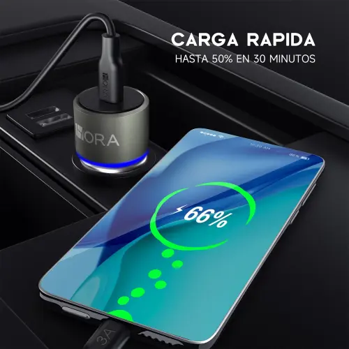Cargador de Carro Tipo C 20W 1Hora's photo #2