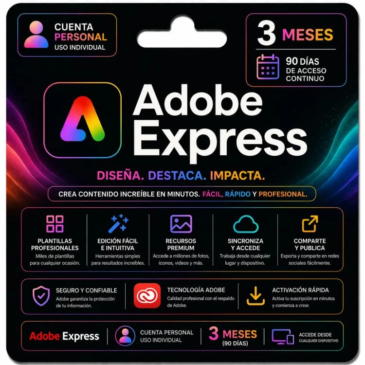 Adobe Express x 3 meses's foto | TrendShopX2025 |  BizneCubano