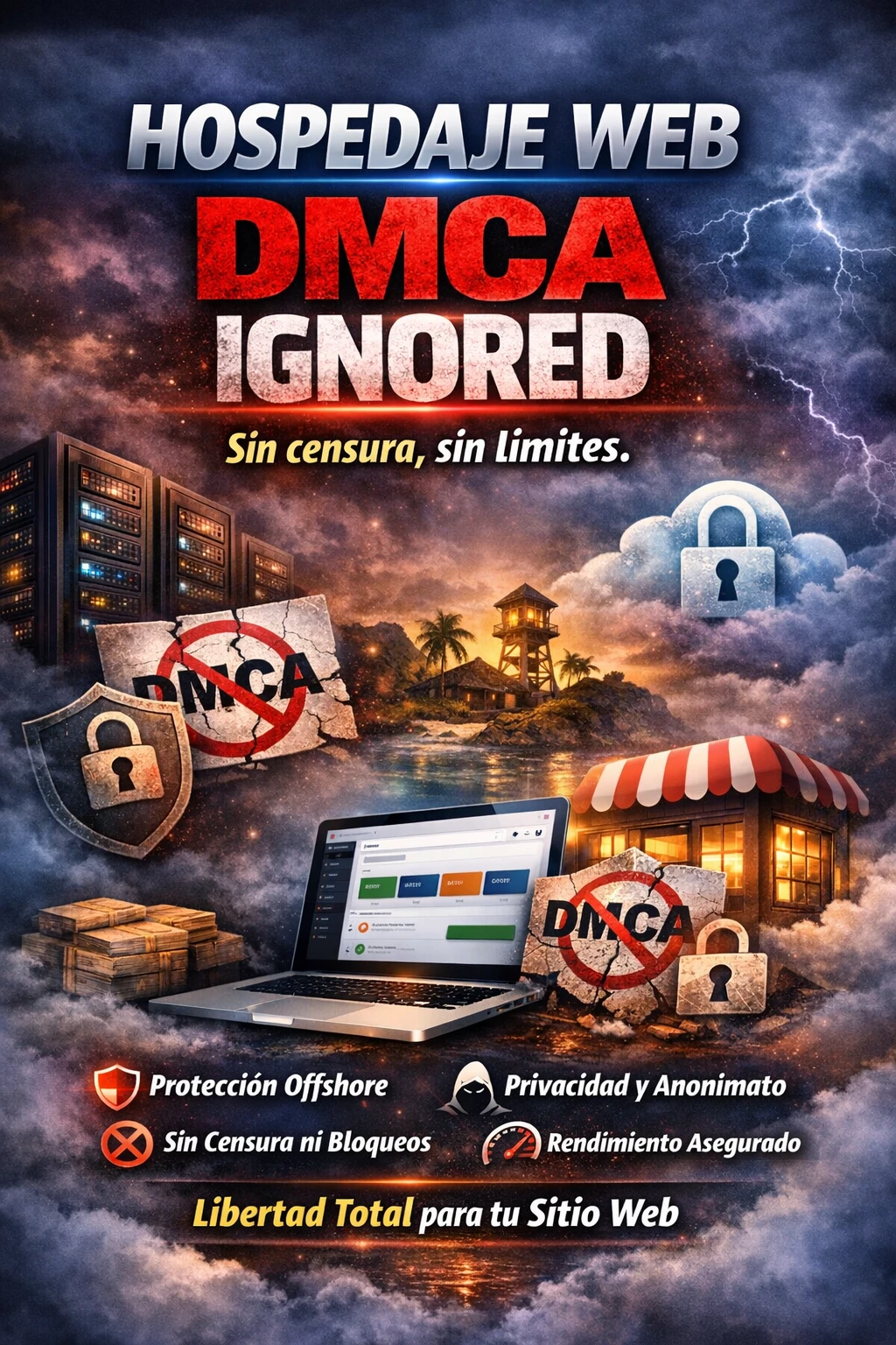 Hospedaje Web DMCA ANUAL's foto | TrendShopX2025 |  BizneCubano