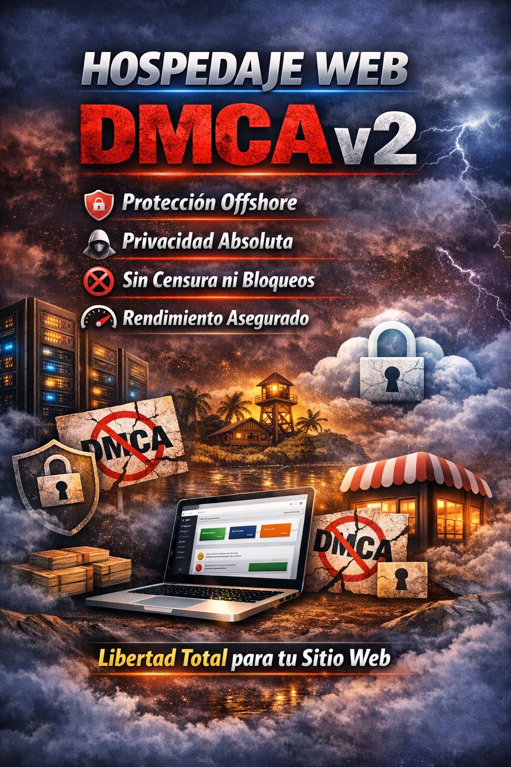 Hospedaje Web DMCA V2's foto | TrendShopX2025 |  BizneCubano