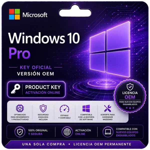 KEY WINDOWN 10 PRO OEM's foto | TrendShopX2025 |  BizneCubano