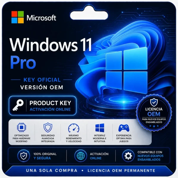 KEY WINDOWN 11 PRO OEM's foto | TrendShopX2025 |  BizneCubano