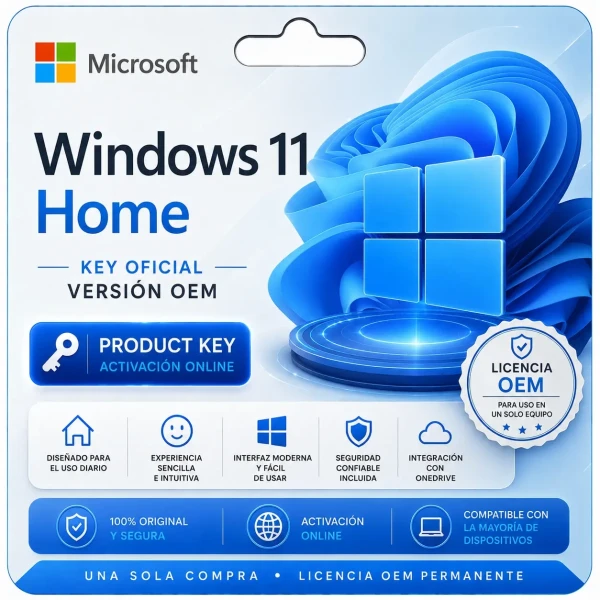 KEY WINDOWN 11 HOME OEM's foto | TrendShopX2025 |  BizneCubano