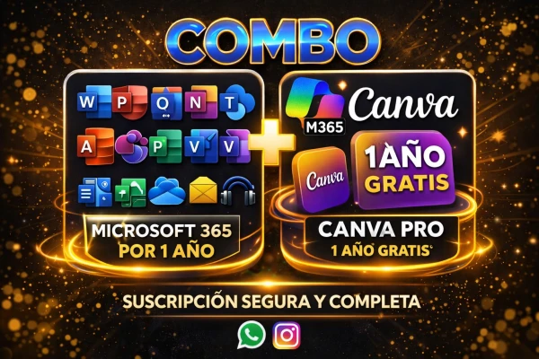 Microsoft 365 por 1 año + Canva Pro por 1 año totalmente gratis's foto | TrendShopX2025 |  BizneCubano