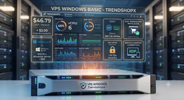 Win VPS Basic's foto | TrendShopX2025 |  BizneCubano