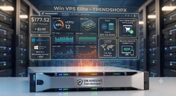 Win VPS Elite's foto | TrendShopX2025 |  BizneCubano