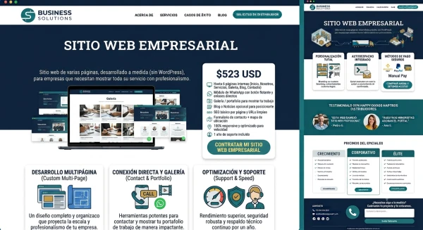 Sitio Web Empresarial's foto | TrendShopX2025 |  BizneCubano