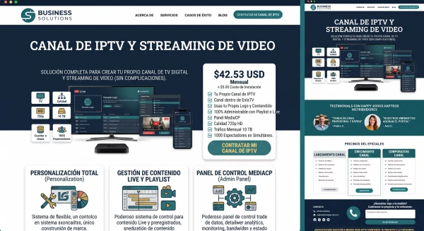 Canal de IPTV  Streaming de Video's foto | TrendShopX2025 |  BizneCubano
