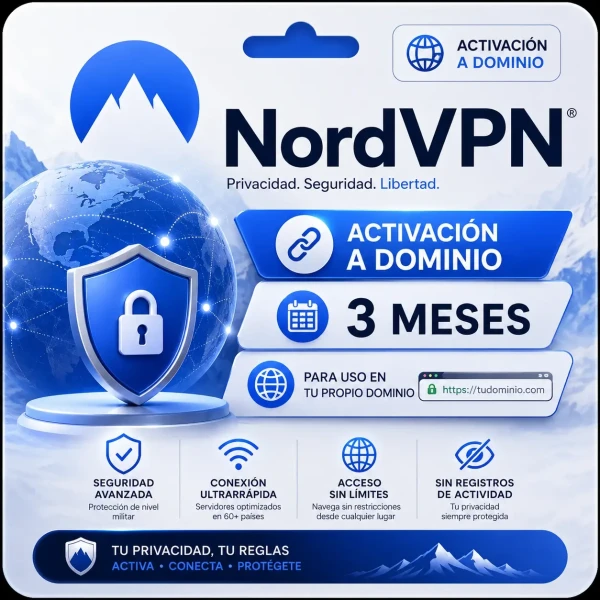 NORD VPN - 3 MESES - A DOMINIO's foto | TrendShopX2025 |  BizneCubano
