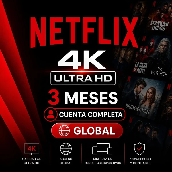 🎬 NETFLIX PREMIUM 4K ULTRA HD — 3 MESES 🎬's foto | TrendShopX2025 |  BizneCubano