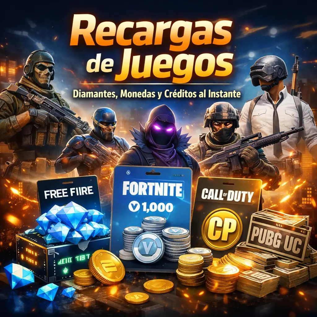 Imagen de Recargas de juegos